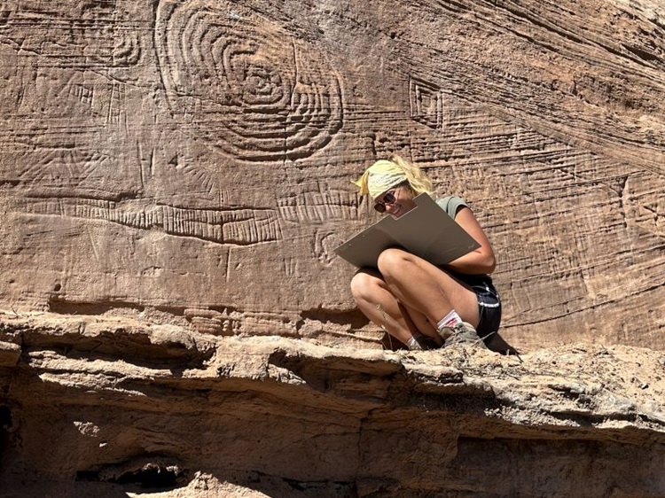 Gravuras rupestres da cultura Pueblo