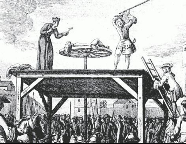 A Roda, instrumento de tortura medieval