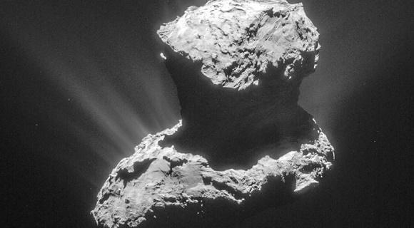 Cometa explorado pela sonda Rosetta contém ingredientes da vida-0