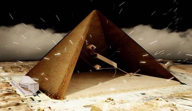 Descobertas mais câmaras desconhecidas na Grande Pirâmide-0