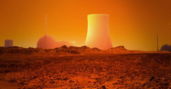 Veja como serão as usinas nucleares de Marte-0