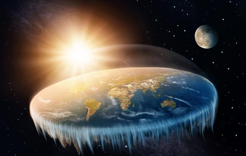 Assim seria o mundo se a Terra fosse realmente plana-0