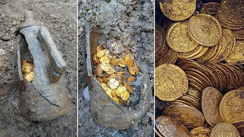 Tesouro do Império Romano é encontrado por acaso na Itália-0