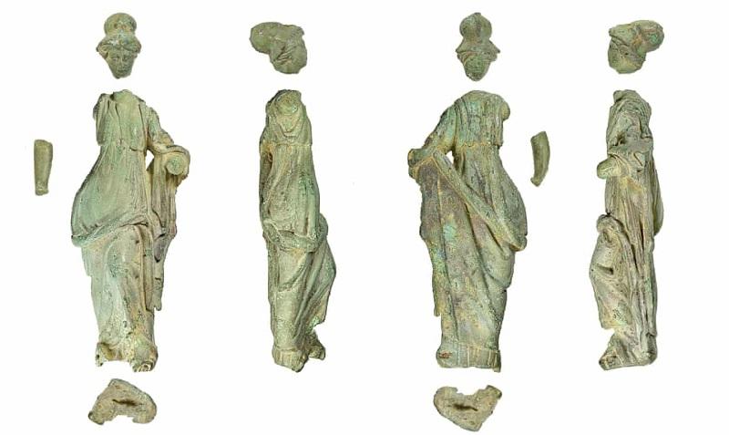 Estatueta romana de dois mil anos estava esquecida em pote de margarina-0