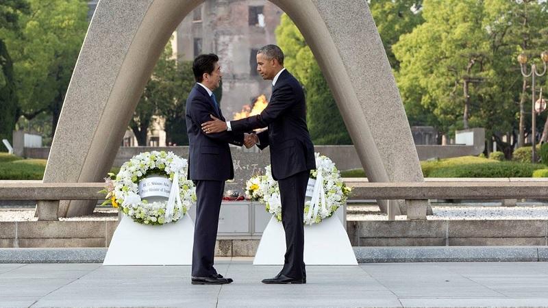 Barack Obama se torna o primeiro presidente dos Estados Unidos a visitar Hiroshima-0