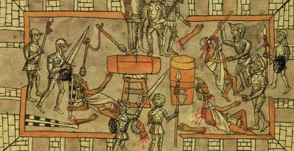 Ocorre a derrubada de Tenochtitlán, a capital do Império Asteca-0