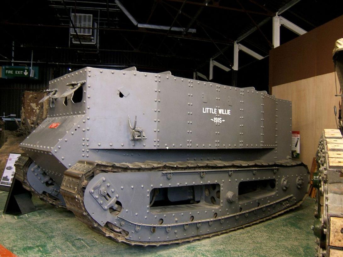O primeiro tanque é produzido-0