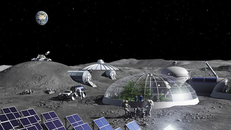 Agência Espacial Europeia lança projeto para produzir oxigênio a partir do solo da Lua-0