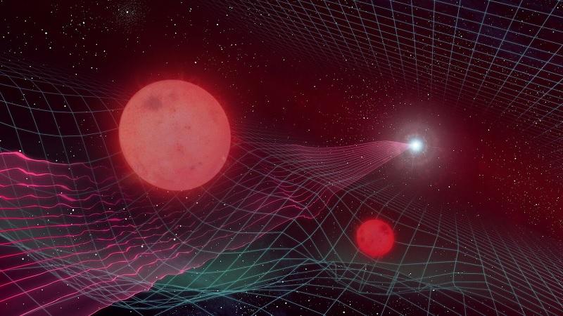 Cientistas descobrem duas estrelas invisíveis ao observar fenômeno previsto por Einstein-0