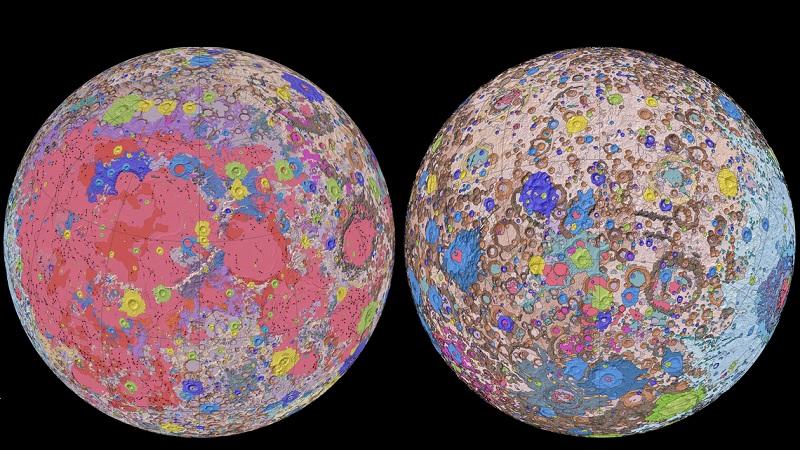 Cientistas divulgam primeiro mapa rico em detalhes da superfície da Lua-0