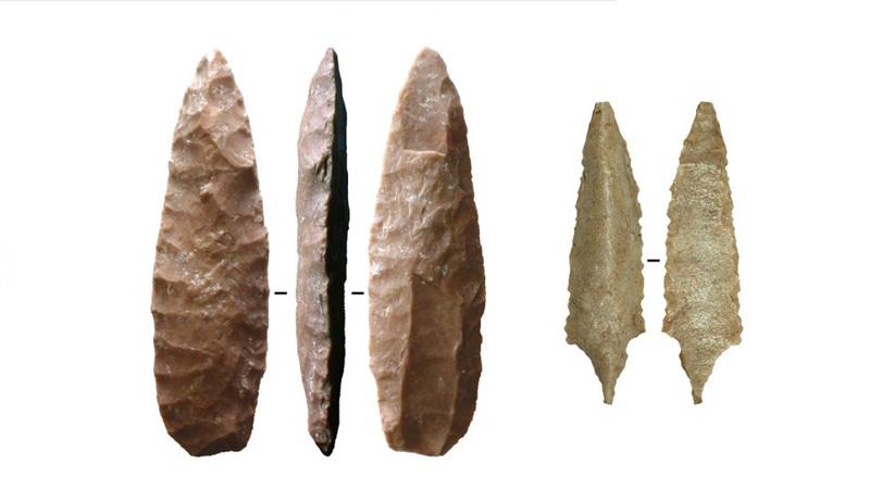 Encontradas na Arábia ferramentas pré-históricas feitas com técnica de índios americanos -0