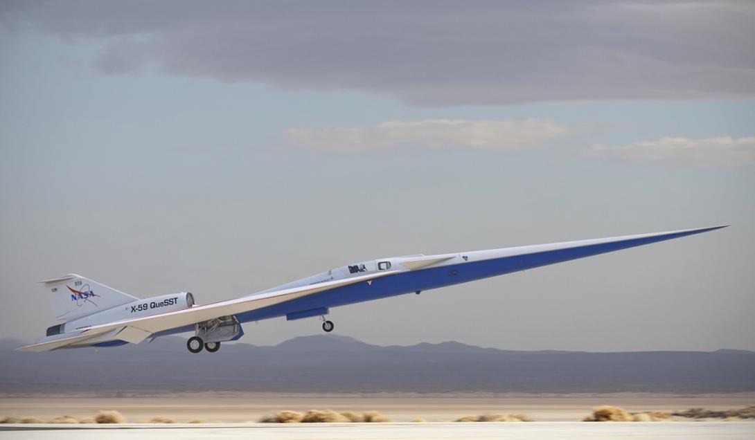 "Filho do Concorde": NASA testa com sucesso seu novo avião supersônico silencioso-0