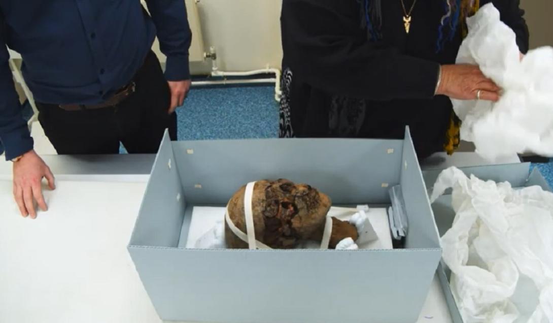 Misteriosa cabeça de múmia é encontrada em sótão na Inglaterra-0