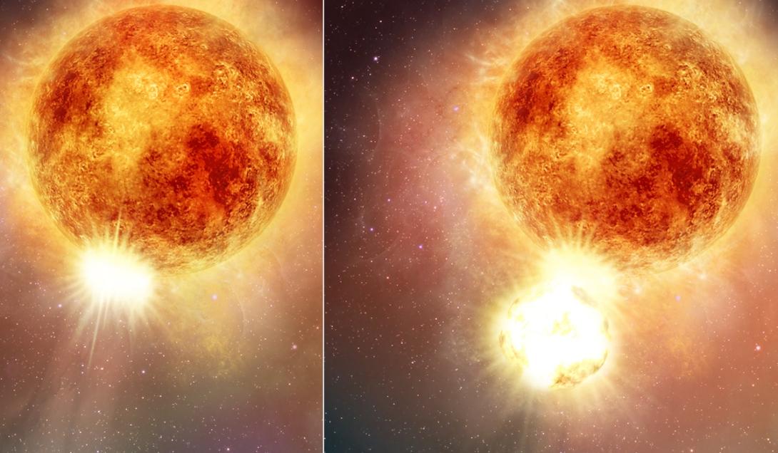 NASA registra explosão inédita na estrela gigante Betelgeuse-0
