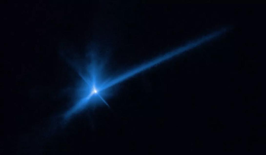 NASA revela imagens do momento em que um asteroide foi desviado pela missão DART-0