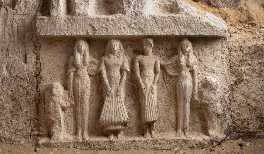 Arqueólogos encontram tumba do guardião do templo do deus Amon, no Egito-0