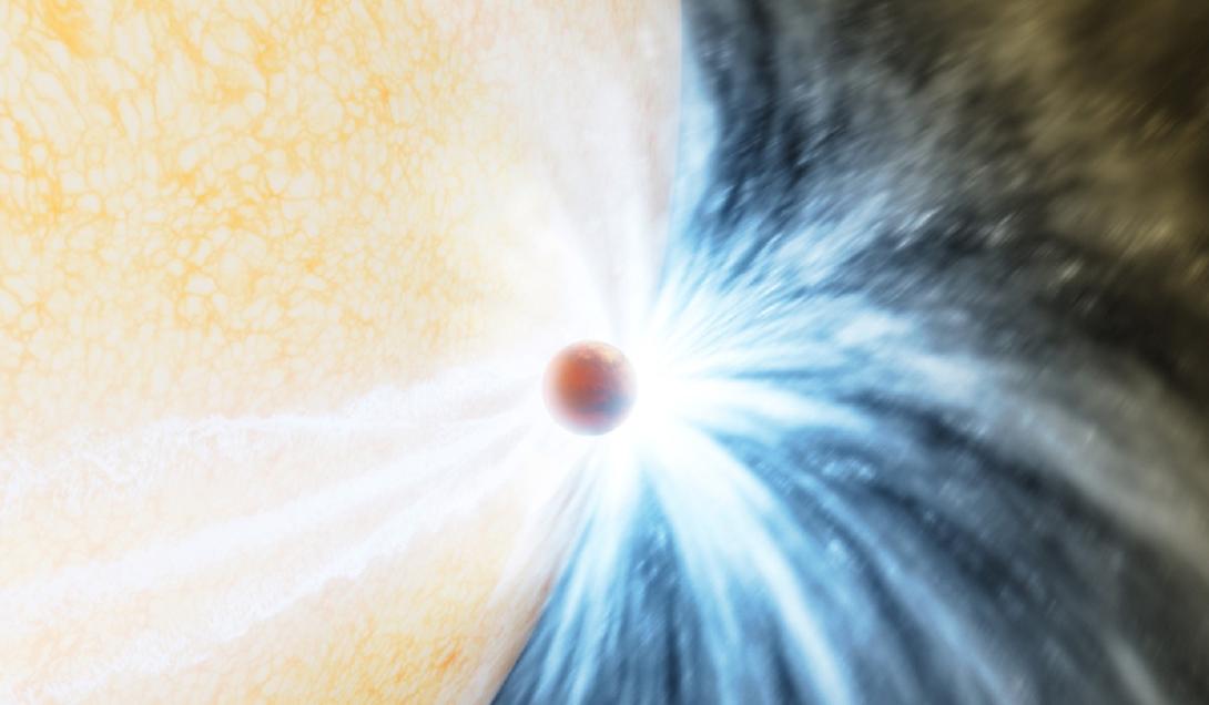 Evidências de uma estrela devorando um planeta são encontradas pela primeira vez-0