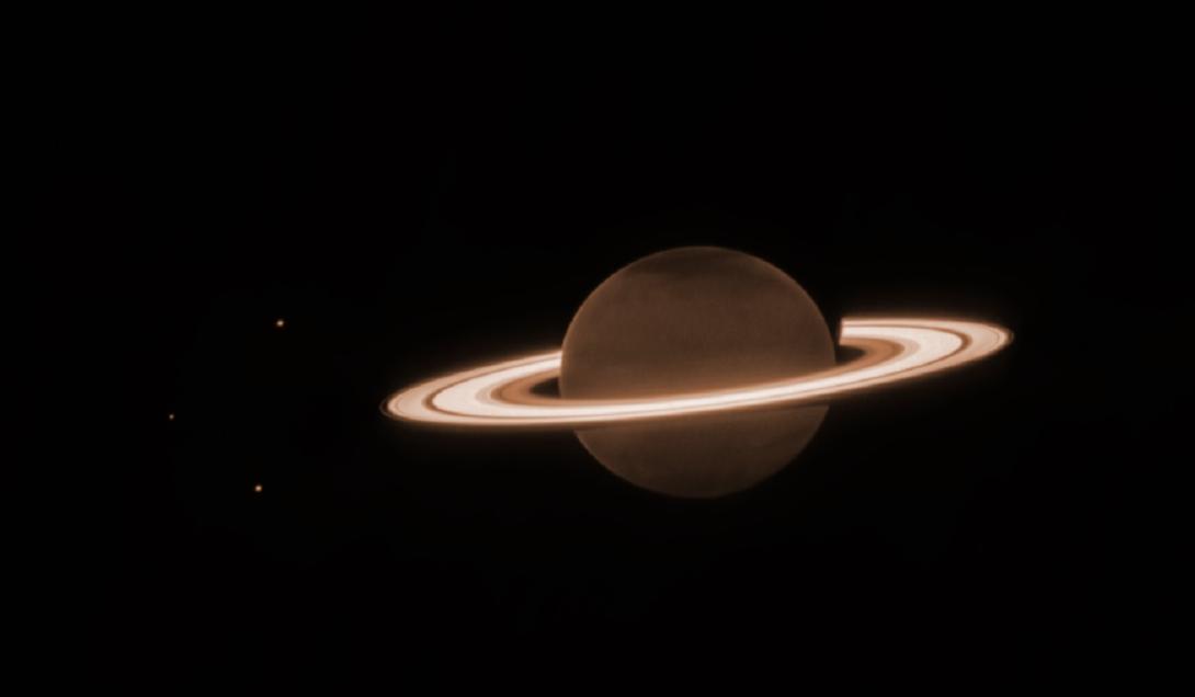NASA divulga imagem espetacular de Saturno e seus anéis-0