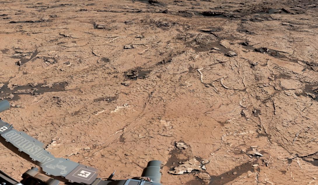 Estranhos hexágonos no solo de Marte sugerem que o planeta já foi habitável-0