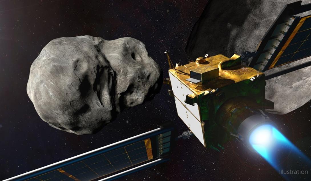 Novo vídeo mostra momento em que sonda da NASA desviou rota de asteroide-0
