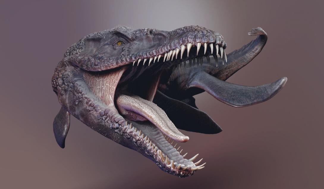 Fóssil de gigantesco "tiranossauro do mar" é encontrado na Inglaterra-0