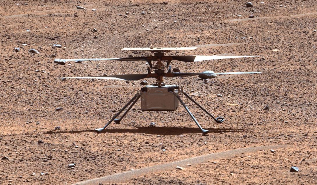 NASA encerra missão do helicóptero Ingenuity em Marte após 3 anos-0