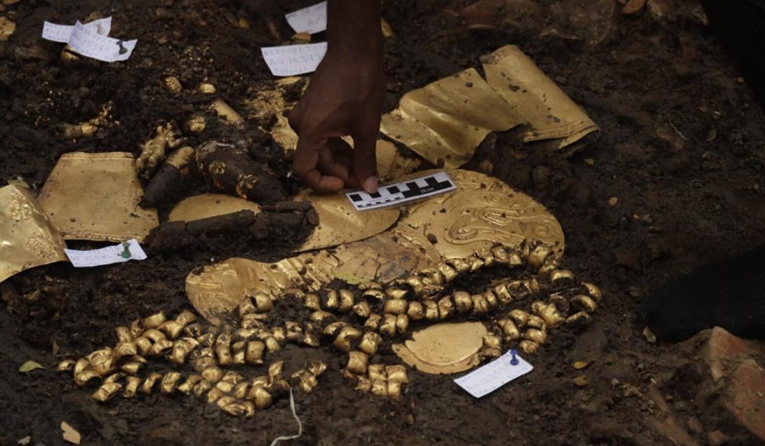 Tumba milenar contendo tesouro incalculável é encontrada no Panamá-0