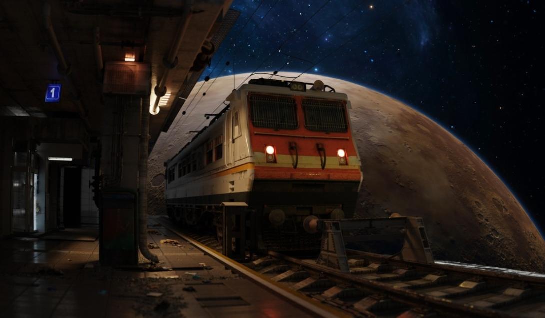 Pesquisadores planejam construir uma ferrovia na Lua-0