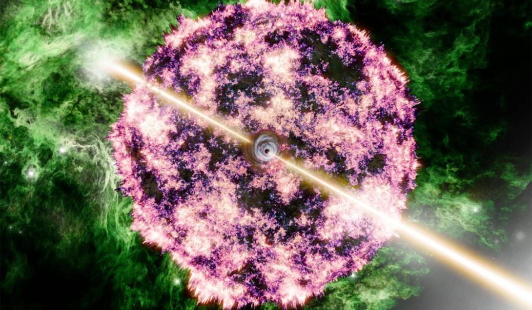 Descoberta a origem da explosão mais brilhante já vista no espaço-0