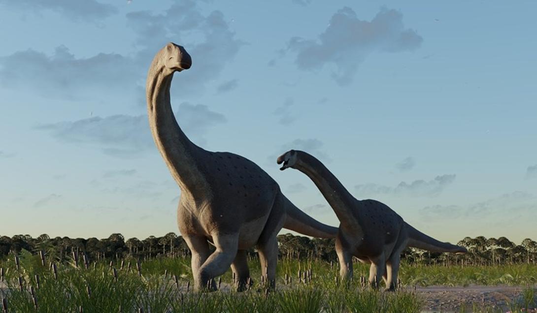 Descoberto um titanossauro que viveu há 66 milhões de anos na Argentina-0